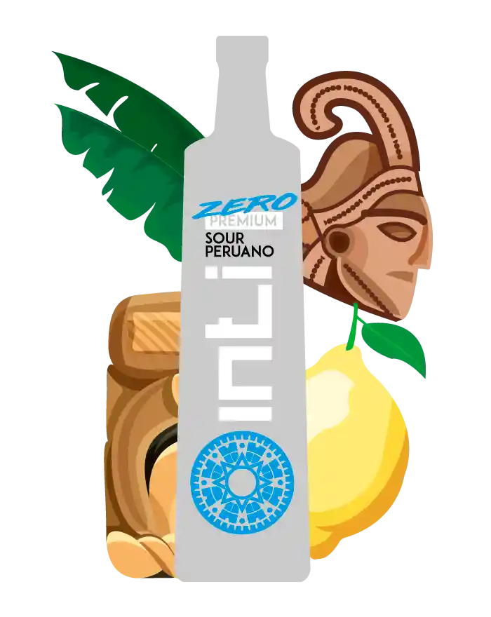 Inti Coctel Sour Prem Per Zero Botella