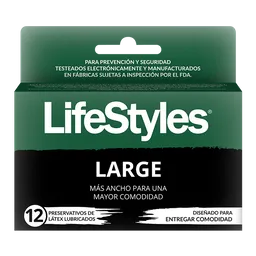 Lifestyles Preservativos Large 
