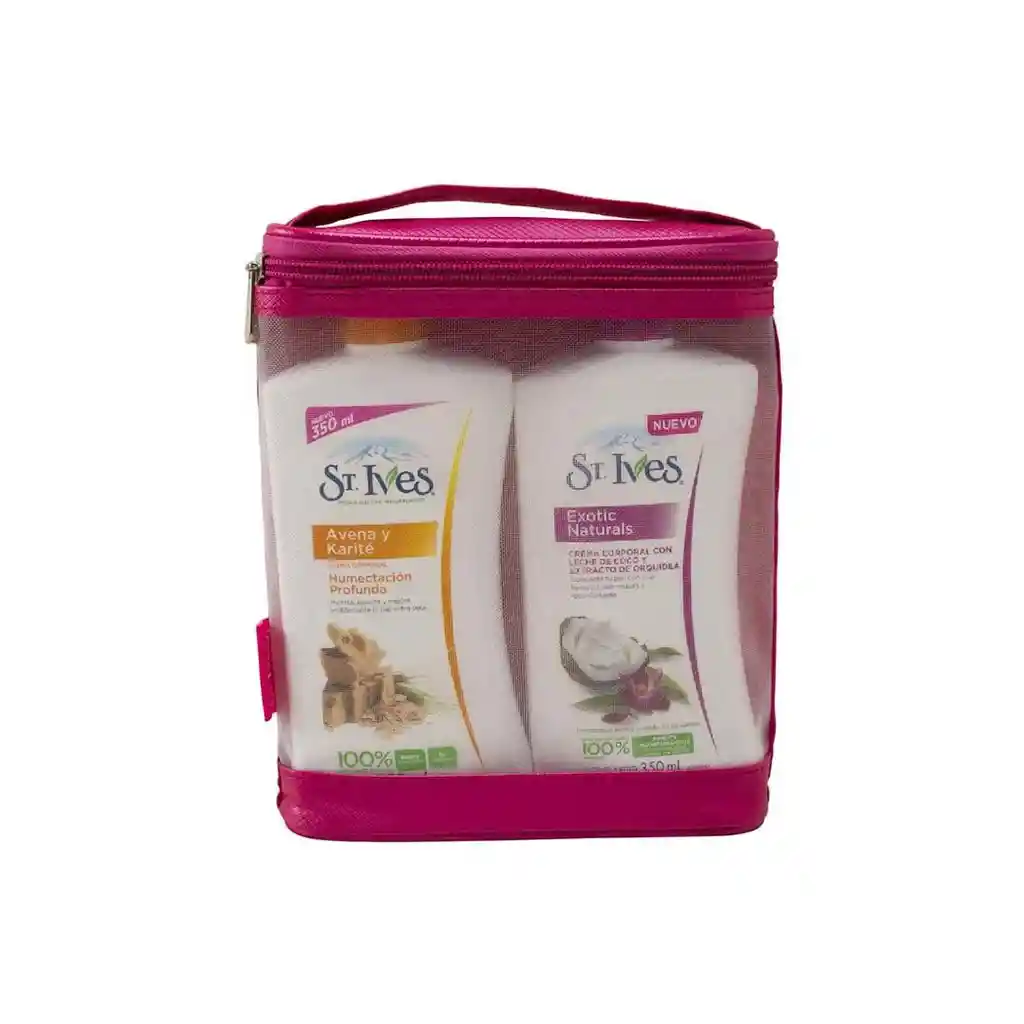 ST. Ives Crema Humectante Corporal Set x 2 Unidades