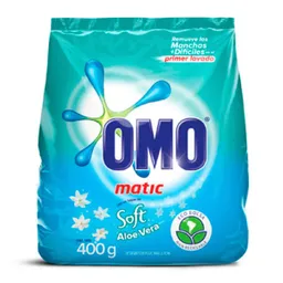 Omo Detergente En Polvo Matic Aloe Vera