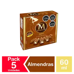 Magnum Paleta Helada de Chocolate Belga con Almendras