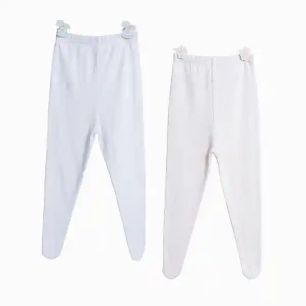 Ballerina Bebe Pack 2 T36 Blanco