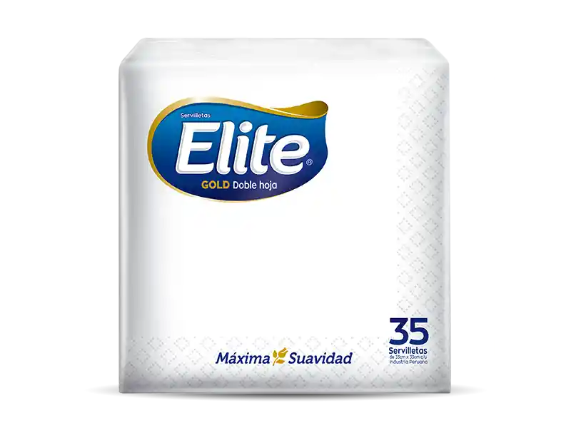 Elite Serv. Gold Coctel Banderas 20Un