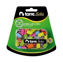 Torre Bl Caja Metal Doble Clips Color
