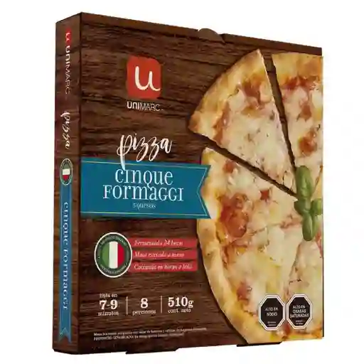 Unimarc Pizza 5 Quesos
