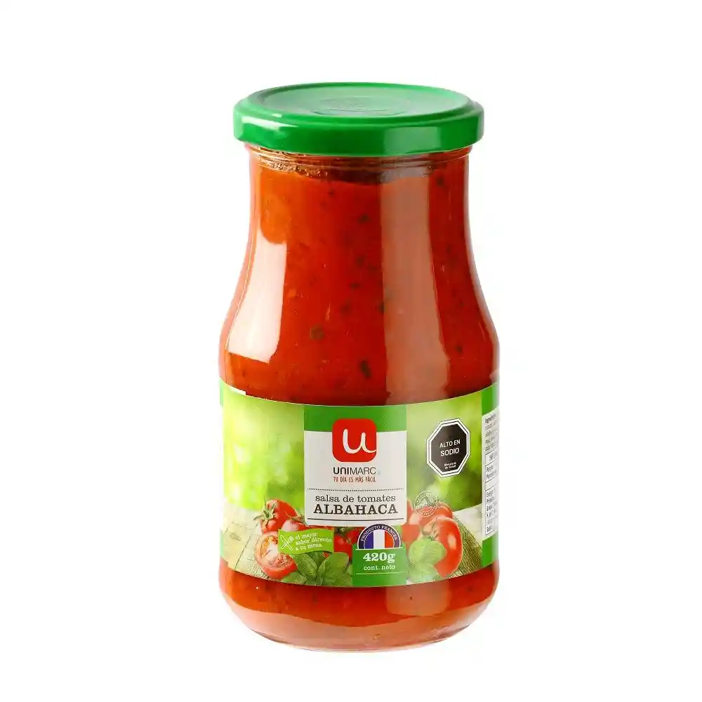 Salsa De Tomates Albahaca