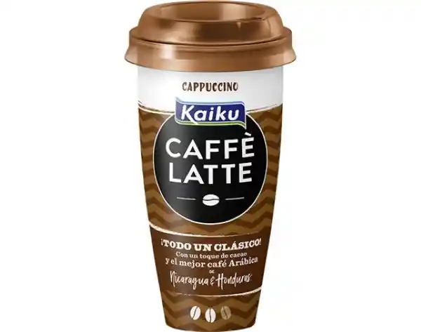 Kaiku Bebida Cafe Latte Capuchino 