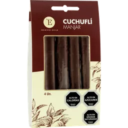 Cuchufli Bañado en Chocolate Valle Claro