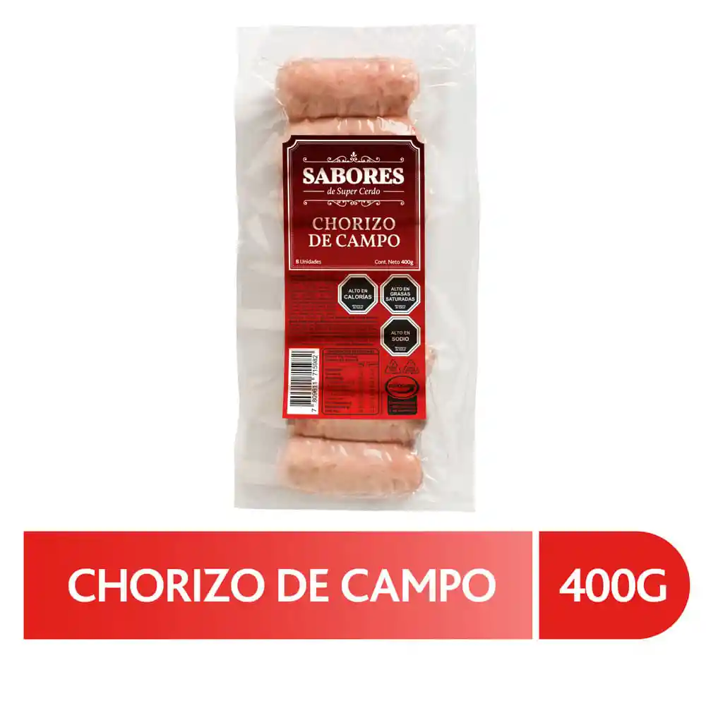 Super Cerdo Chorizo De Campo