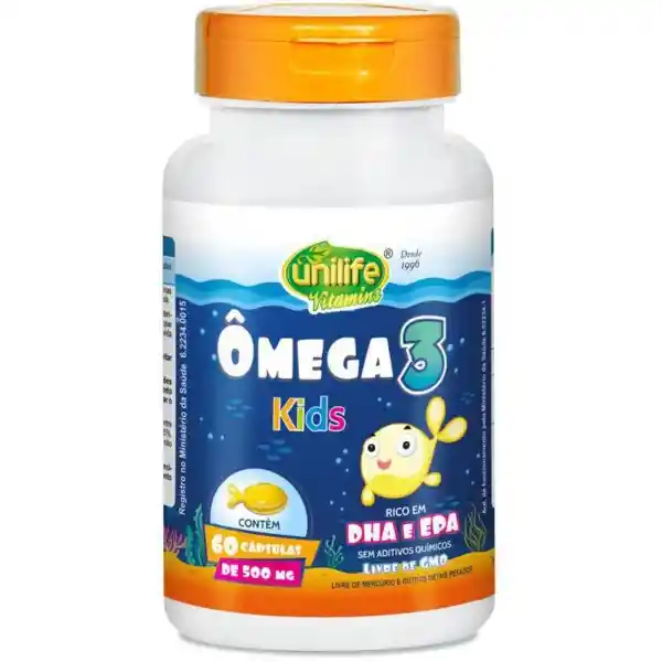 Unilife Suplemento Omega 3 Kids (500 mg)