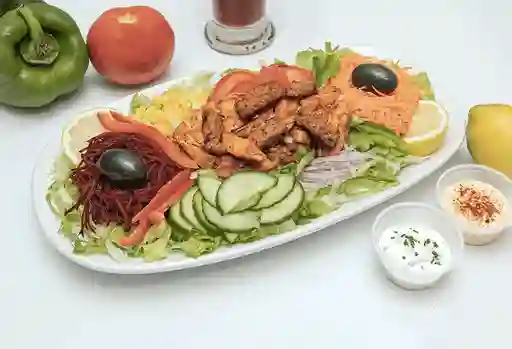 Ensalada Pollo Kebab