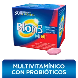Bion3 Mini con Vitaminas, Minerales y Probióticos