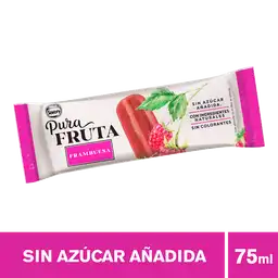 Savory Pura Fruta Paleta Helada Sabor Frambuesa