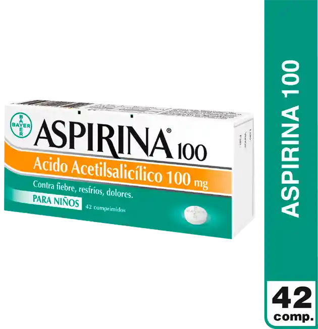 Aspirina Comprimidos para Niños (100 mg)