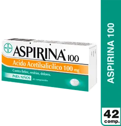 Aspirina Comprimidos para Niños (100 mg)
