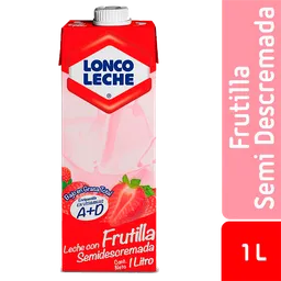 Loncoleche Leche con Frutilla Semidescremada