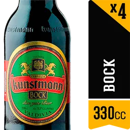 Kunstmann Cerveza Negra x 4 Unidades