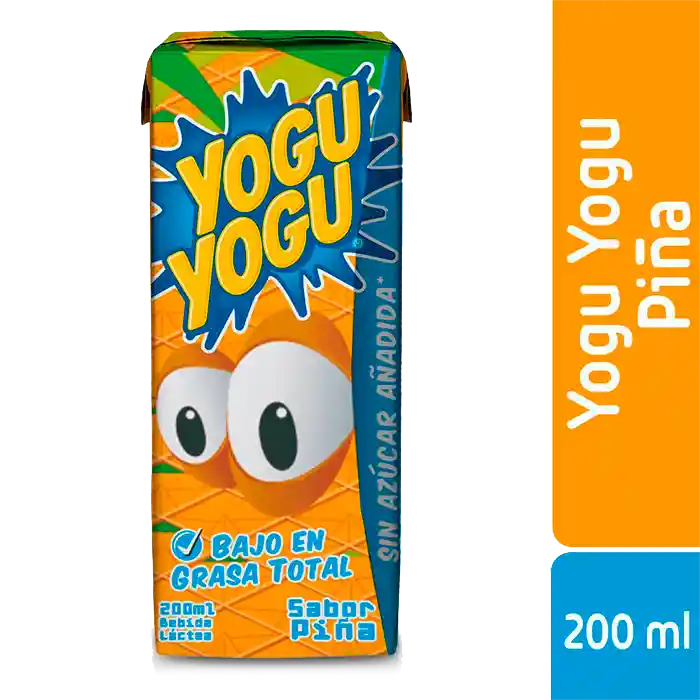Yogu Yogu Bebida Láctea Sabor a Piña