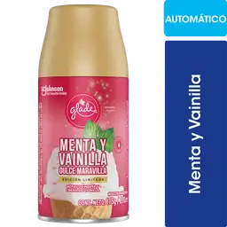 30.00 % de descuento en la compra de 1 unidad Glade Repuesto Automático Menta y Vainilla