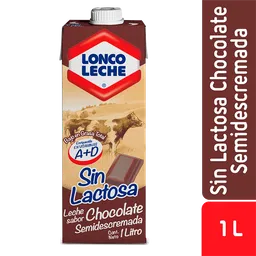 Zero Lacto Loncoleche Leche Sin Sa Semidescremada Chocolate