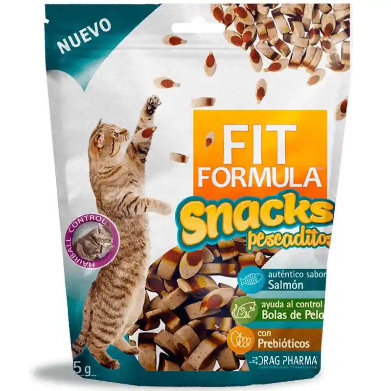 Fit Formula Snack Gato Pescadito 65 Gr (Unidad)