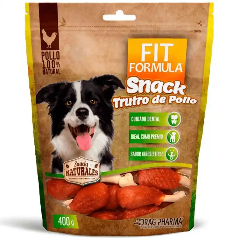 Fit Snack Trutro Pollo Deshidratado 400 Gr