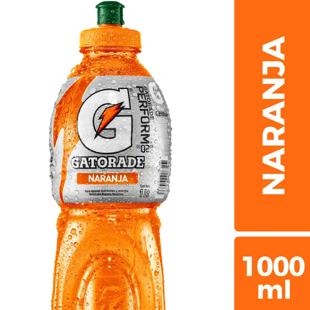 Gatorade Bebida Hidratante Sabor a Naranja