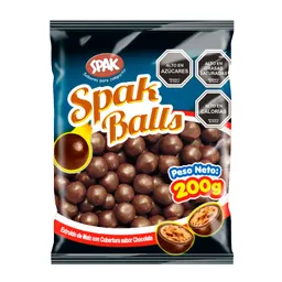 Spak Balls de Maíz con Cobertura de Chocolate  