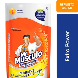 Mr Musculo Antigrasa Extra Power Repuesto