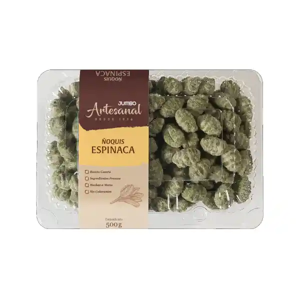 Ã‘oquis de Espinaca Jumbo Meson