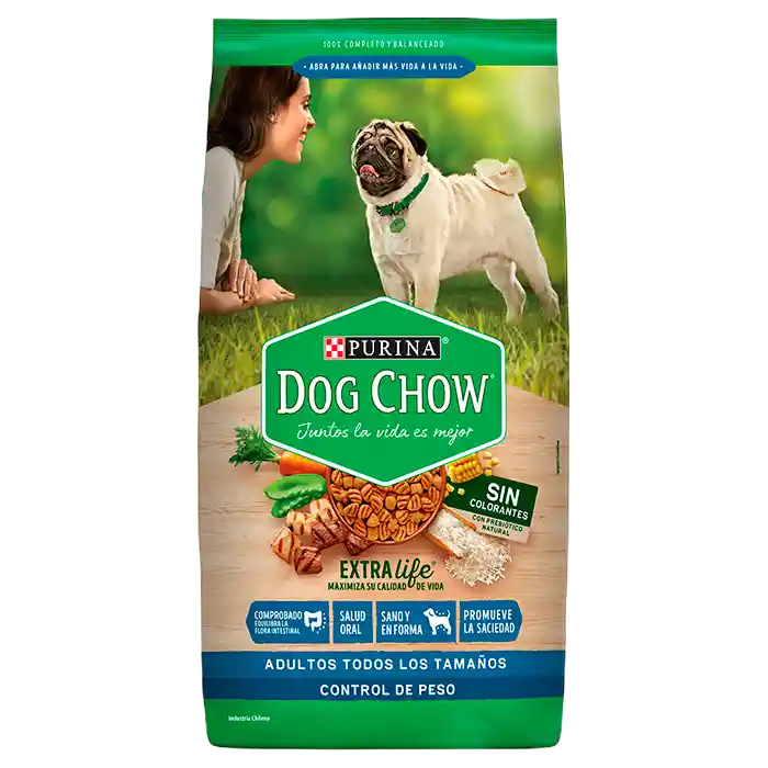 Dog Chow Alimento Perro Control De Peso