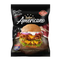 Receta Del Abuelo Hamburguesa Sabor Americano