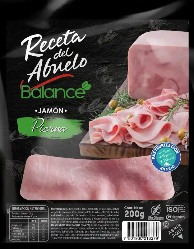 Receta Del Abuelo Jamon Pierna Balance