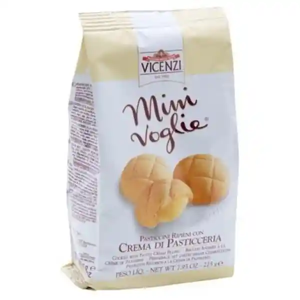 Vicenzi Snack Mini Voglie Crema Pastelera