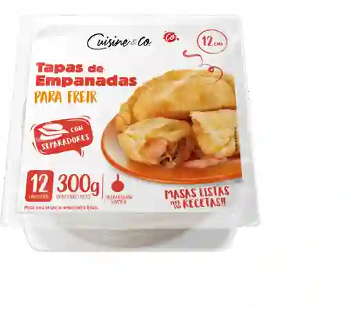 Cuisine & Co Tapas de Empanadas para Freír x 12 Unidades