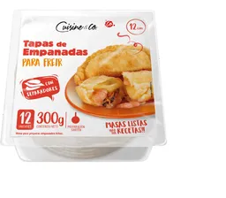 Cuisine & Co Tapas de Empanadas para Freír x 12 Unidades