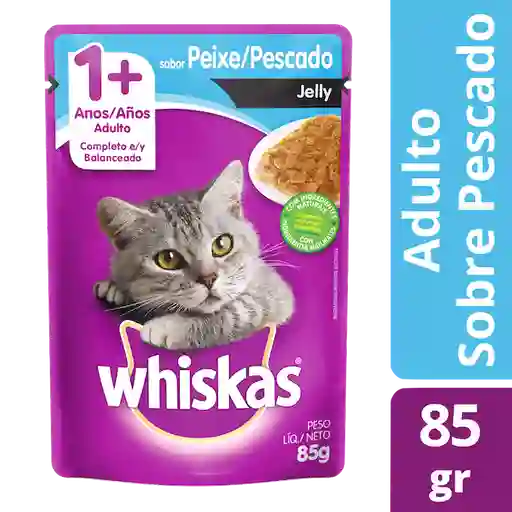 Whiskas Alimento Humedo Gato Adulto Pescado