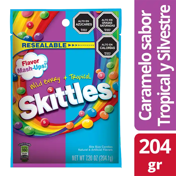 Skittles Wild Berry + Tropical Pack Dulces