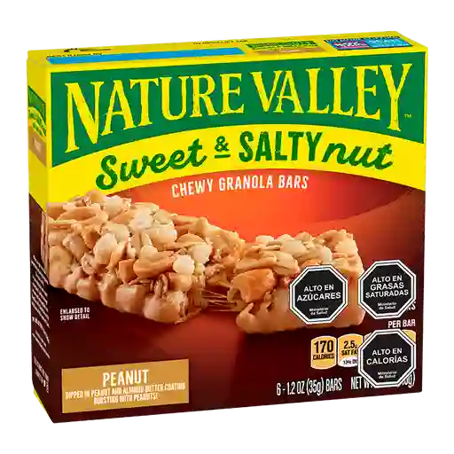 Nature Valley Barra Cereal Sweet And Salty Peanut