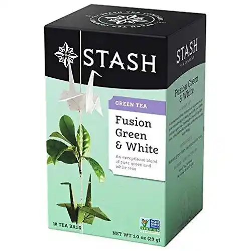 Stash Te Fusión Verde-Blanco