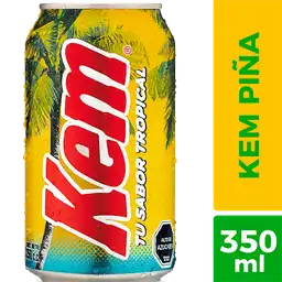 Kem Piña Bebida Lata 350 ml