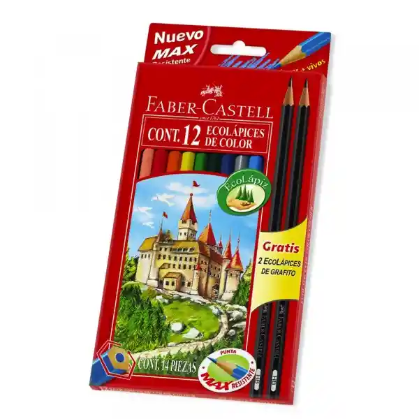  Lapices De Colores  Faber Castell  Largos Hexagonales Contiene 1 C 