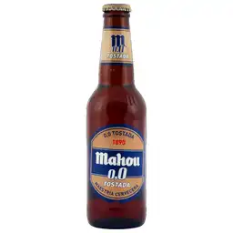 Mahou Cerveza Tostada 0° Botella