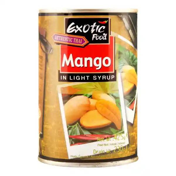 Exotic Food Mangos En Almibar Lata