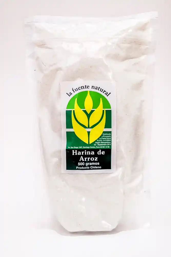 La Fuente Natural Harina Arroz Fuente Natural Bol