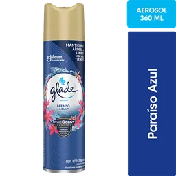 Glade Desodorante Ambiental Aerosol Paraíso Azul