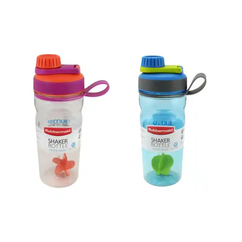 Botella Rubbermaid Shaker 1 Unidad 600 Ml