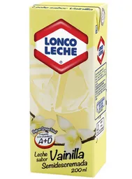 Loncoleche Leche Semidescremada Sabor Vainilla