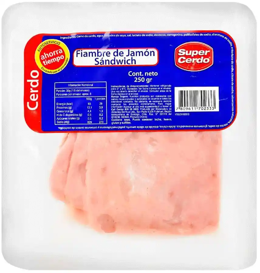 Super Cerdo Jamon Sandwich