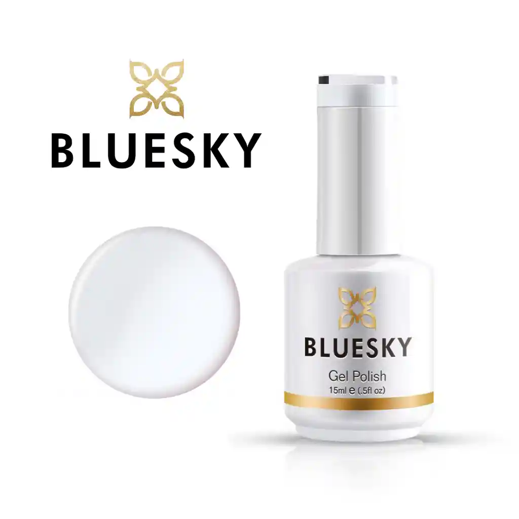 Esmalte Gel Dc90 Blanco Tiza 15ml Bluesky